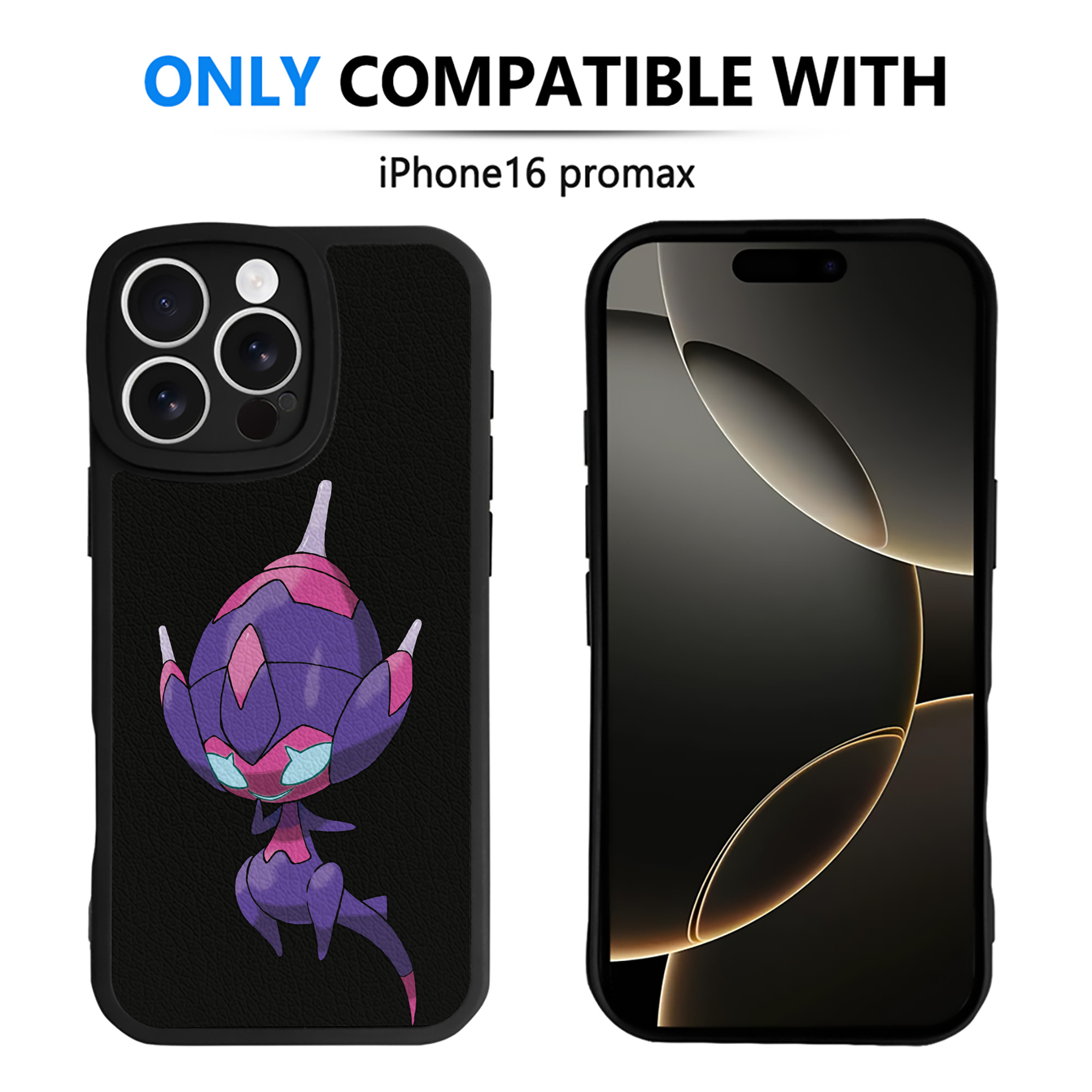 （画像用） ポケットモンスター Pokémon 【iPhone 16シリーズ対応】シリコンスマホケース（レザー調） 材質：シリコン